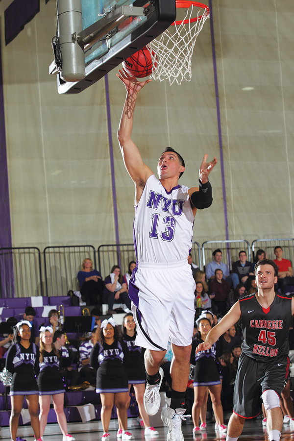 Evan Kupferberg, who made the All-League first team last year, is among the Violets’ returning players.