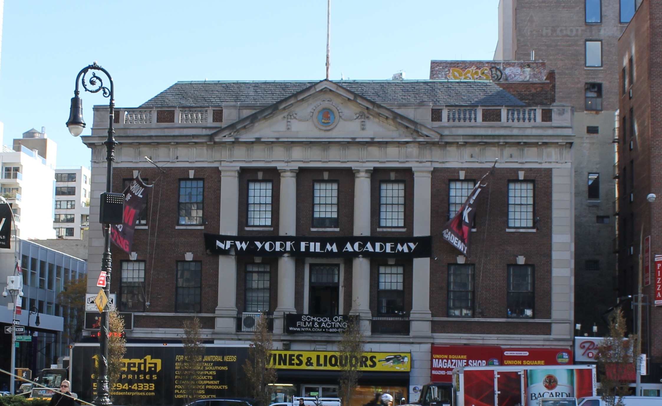Tammany Hall, at E. 17th St. and Union Square East, was landmarked just last year.