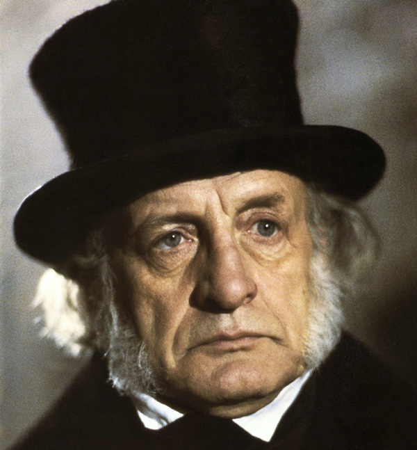 From 1984: George C. Scott’s “subdued and tasteful” Scrooge is a unexpected choice, given the TV movie aired in a decade known for its excess.  20th Century Fox