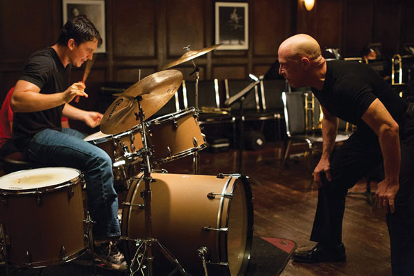 The drama “Whiplash” is so tightly wound, it essentially functions as a psychological thriller.   Photo by Daniel McFadden, © Sundance Institute