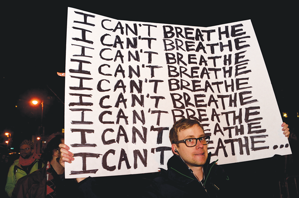 "I Can't Breathe" 1 Photo by Donna Aceto