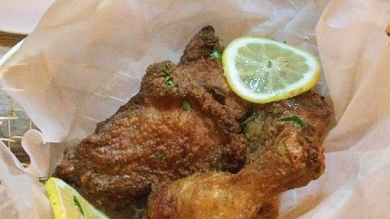 Fried chicken had a big year in NYC. Root & Bone's is the big winner though, thanks mostly to the intense flavor imparted to it by lemon and tea. Generally the markers of good fried chicken are twofold: is the meat moist and is the exterior good and crispy? But those two markers aren't enough to make your chicken the best, not these days. Chefs Jeff McInnis and Janine Booth likely knew he had to do something bold and that's why 