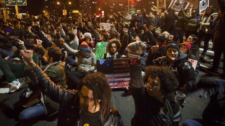 USA GARNER PROTEST – crop