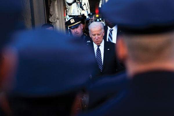 Vice President Biden also spoke at the funeral.