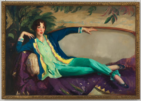 “Gertrude Vanderbilt Whitney,” 1916, by Robert Henri, will be among the works from the Whitney’s permanent collection on view at the Downtown museum’s spring 2015 opening. A sculptor and wealthy society figure, Whitney founded the museum that bears her name in the Village in 1931.   Whitney Museum of American Art