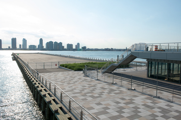 Tribeca’s river center puts its trust in Clarkson 1 Pier 26, as it looked last summer.