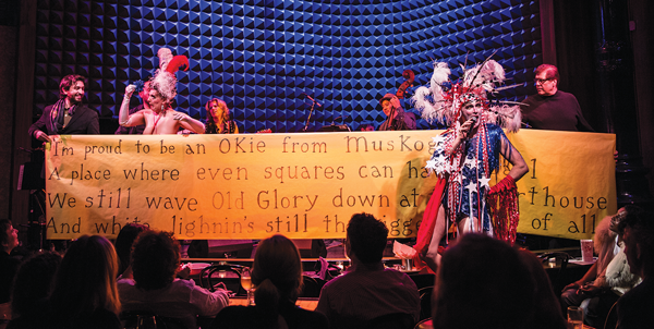 Just Do Art, Week of Jan. 15, 2015 1 Photo by Kevin Yatarola Excerpts from Taylor Mac’s “A 24-Decade History of Popular Music” are performed at New York Live Arts through Jan. 25.