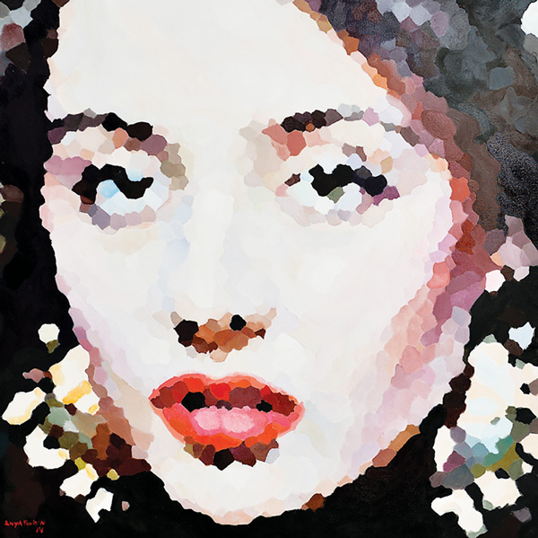 Restaurant exhibit offers food for thought 3 “Tatiana Eva Marie” (2014 | Oil on Canvas, 40x40). Image courtesy of the artist