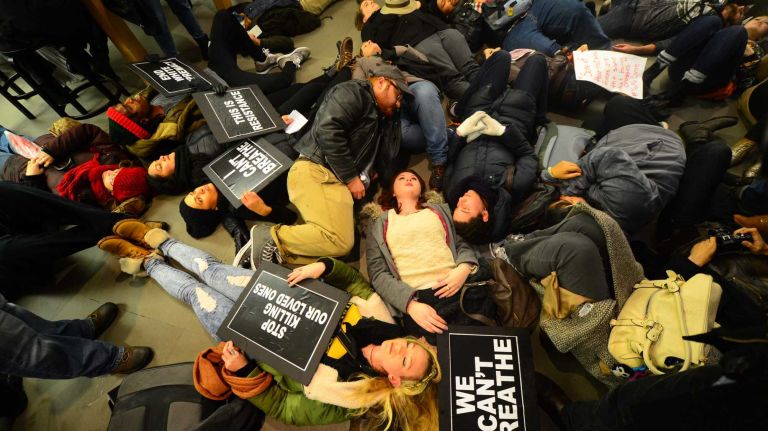 Public confidence vital to justice system 2 Protesters stage a