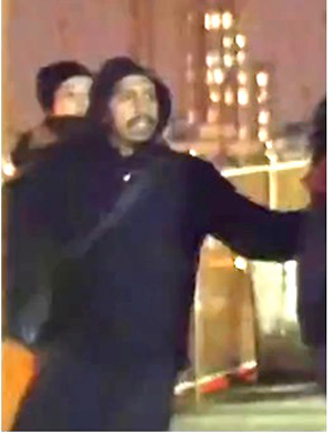 Police Blotter, Week of Jan. 15, 2015 2 Alleged “Bridge suspect No. 1,” in foreground.