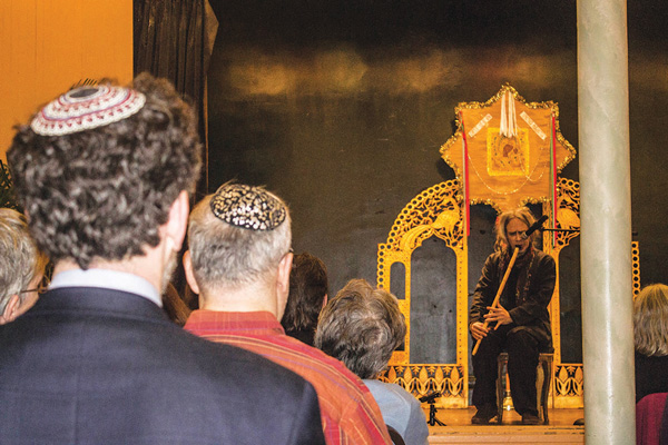 Finding common ground in sound; Religious groups jam together for one love 4 A flautist from the Sufi Center hit all the right notes.