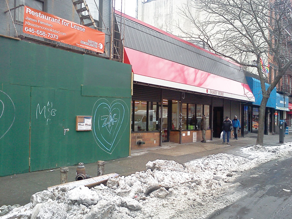 CB4 Meeting an ‘Intrepid’ Effort 2 Photo by Scott Stiffler A new adult business moving into the space formerly occupied by Rawhide bar (W. 21st St. & Eighth Ave.) has some residents concerned about the proliferation of sex shops — which will leave the Salvation Army store sandwiched by two such establishments.