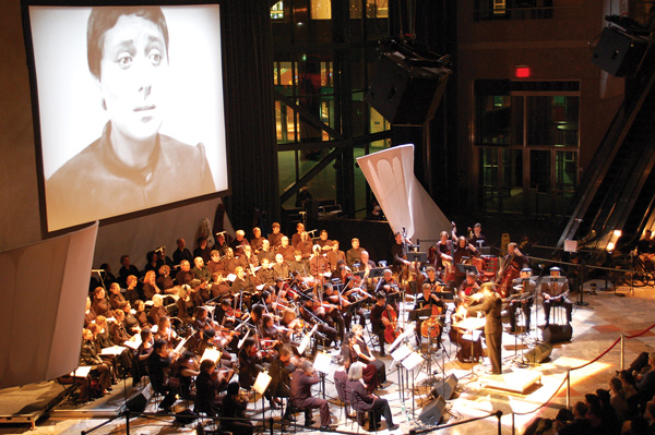 Silent Films, Live Sounds 3 Courtesy of Arts Brookfield The Feb. 17–20 programs are recorded for future broadcast on WNYC radio’s New Sounds Live.
