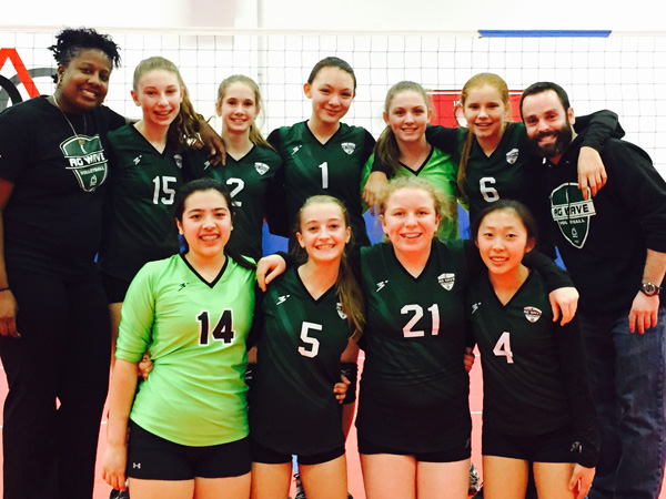 New girls volleyball team wins tournament 1 Photo courtesy of Asphalt Green