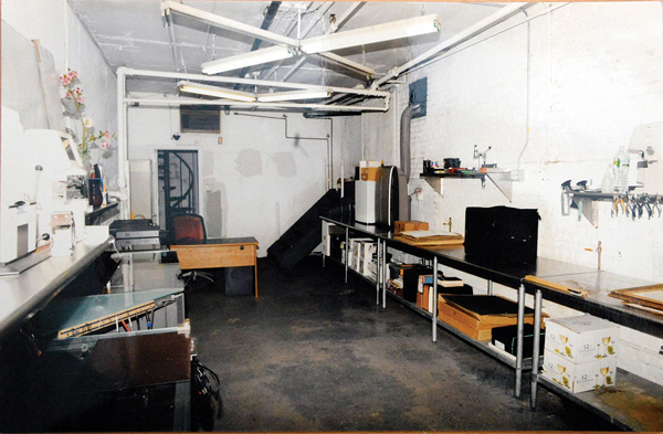A shot from 1979 of the bodega basement where the prosecution contends Etan Patz was killed.