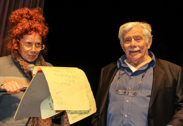 Stars and friends remember Tallmer as writer, encourager 3 Jerry Stiller with his daughter, actress Amy Stiller. Photos by Tequila Minsky
