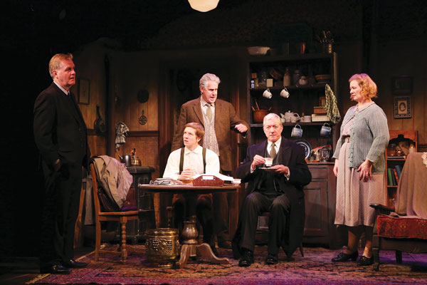 Photo by Carol Rosegg A scene from Hugh Leonard’s “Da,” at the Irish Repertory Theatre through April 5.