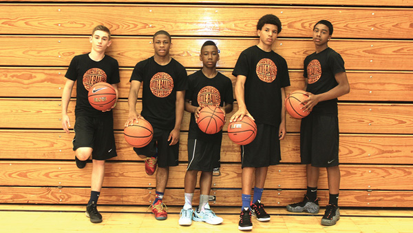 A.A.U. players profiled in the documentary film “Little Ballers.”