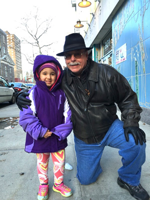 John Quinn — with his granddaughter Ariel, 5 — says he  is concerned about his district leaders.