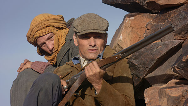 Photo courtesy Tribeca Film Festival In 1954 Algeria, Mohamed and Daru (L to R, Reda Kateb and Viggo Mortensen) attempt to act with honor based on codes from their own traditions.