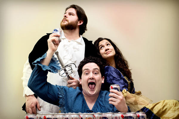 One will be drunk and all will be entertained, in LES Shakespeare Company’s roaming production of “Twelfth Night.”   Courtesy of LES Shakespeare Company