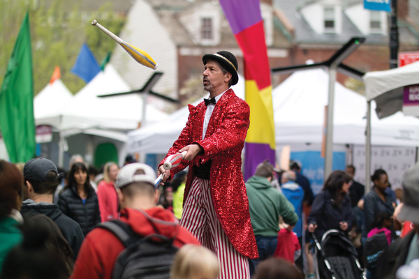 Youth Activities, Week of April 23, 2015 1 Downtown Express file photo by Milo Hess. Last year’s Tribeca Family Fair. It returns April 25.