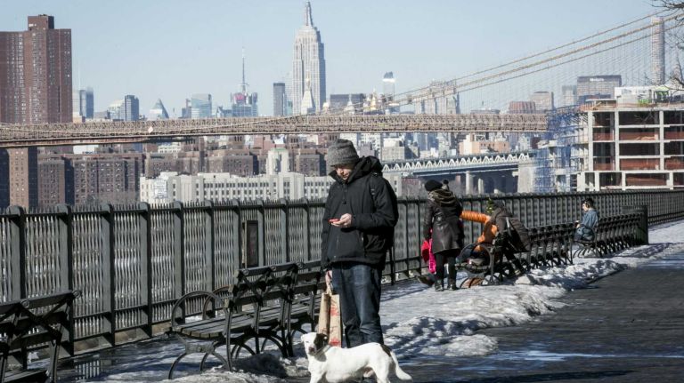 Hillary Clinton's headquarters in Brooklyn: Why it's a good idea 3 Brooklyn Bridge Park and the promenade are the crown jewels of Brooklyn Heights. Since 1 Pierrepont Plaza is just a few blocks away, there's no better way to spend a spring evening after spending all day indoors, possibly making campaign calls? It's just a suggestion.