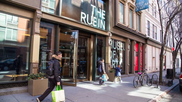 City Living: Chelsea 23 Pedistrians walk by the Rubin Museum of Art in Manhattan's Chelsea neighborhood on March 29 ,2015.