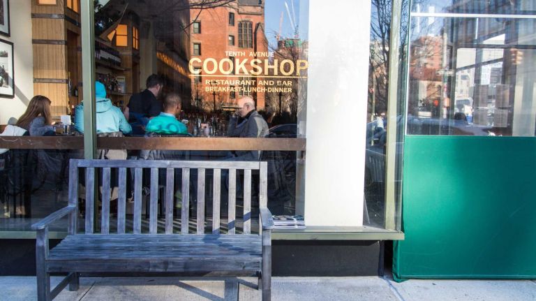 City Living: Chelsea 37 Customers dine in Cookshop in Manhattan's Chelsea neighborhood on March 29 ,2015.