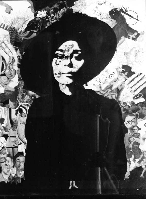 The trials of collage artist Kasoundra Kasoundra 1 A self-portrait collage by Kasoundra Kasoundra.