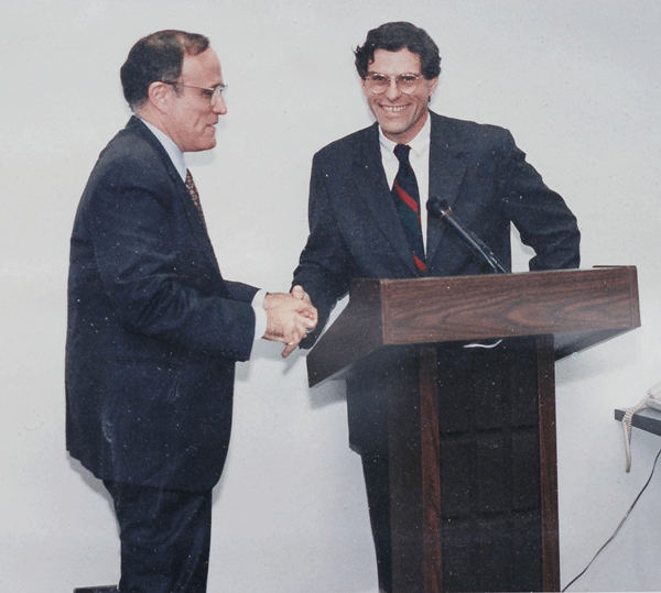 Friedlander worked under Democratic as well as Republican mayors, including Rudy Giuliani.   Photo courtesy NYC Law Department