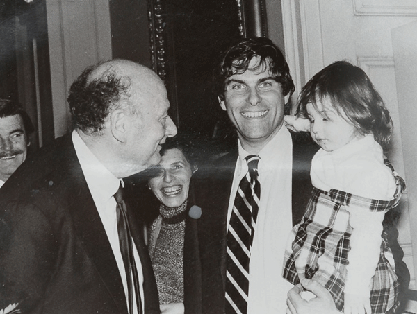 During his career at the city’s Law Department, Jeff Friedlander — shown with his wife, Marjory, and daughter, Julia — worked with seven mayors, including Ed Koch.   Photo courtesy NYC Law Department