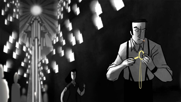 Just Do Art 1 Meredith Nolan’s “Skeleton Key” was a 2014 Dusty Film & Animation Fest winner for Outstanding Achievement in Animation Production Design. Image courtesy of the filmmaker.