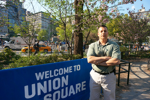 Smooth operator keeps district safe and sightly 2 Thomas DiRusso keeps things running in Union Square.