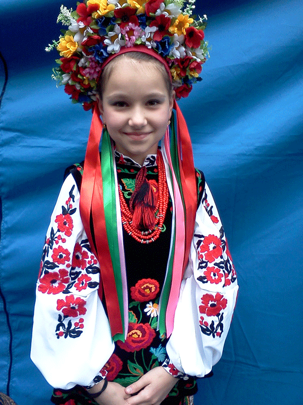 Among the entertainment at the Ukrainian Festival, kids in colorful costumes will sing and strut their stuff in traditional folk dances.