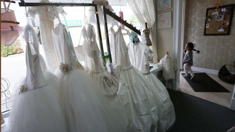 Children's clothing at Wiggle Piggins at 26 Seguine Ave. in Prince's Bay, Staten Island, Friday, May 22, 2015.