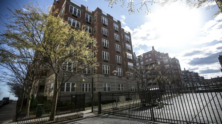Oceana Condominiums,at 50 Oceana Dr. West in Brighton Beach in Brooklyn on April 28, 2015. By Anthony Lanzilote
