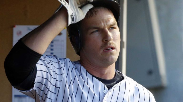 Stephen Drew of the New York Yankees is seen with facial hair during a game against the Baltimore Orioles at Yankee Stadium on Thursday, May 7, 2015.