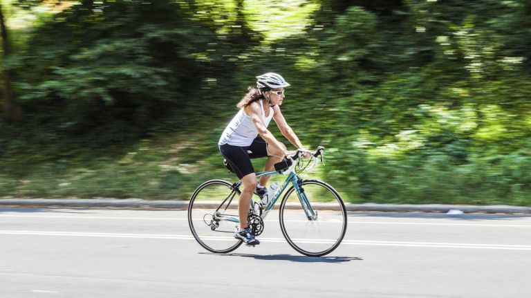 Cycling is becoming more popular in NYC.
