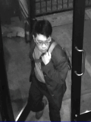 Police Blotter, Week of May 28, 2015 3 The alleged laptop attacker in a video surveillance image.