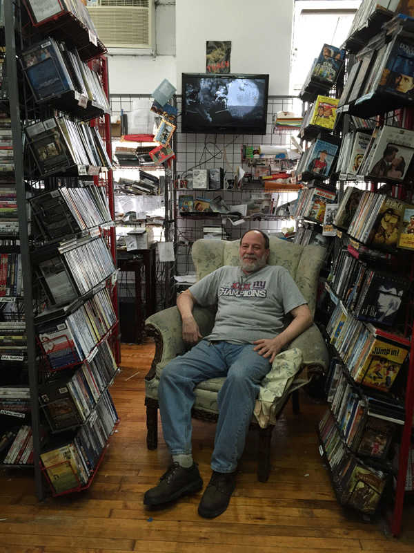 Last Picture Show for Alan’s Alley Video? 2 Stock up, and help Alan avoid the need for a large storage unit. Photo by Alicia Green.