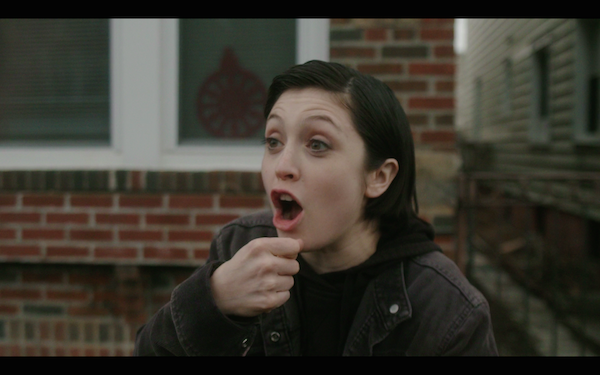 Just Do Art: June 18, 2015 5 Tallie Medel as Mel in “Muck.” Bruce Smolanoff’s short film, inspired by the LES comedy scene, screens June 20 at BAMcinemaFest. Photo courtesy of the filmmakers.