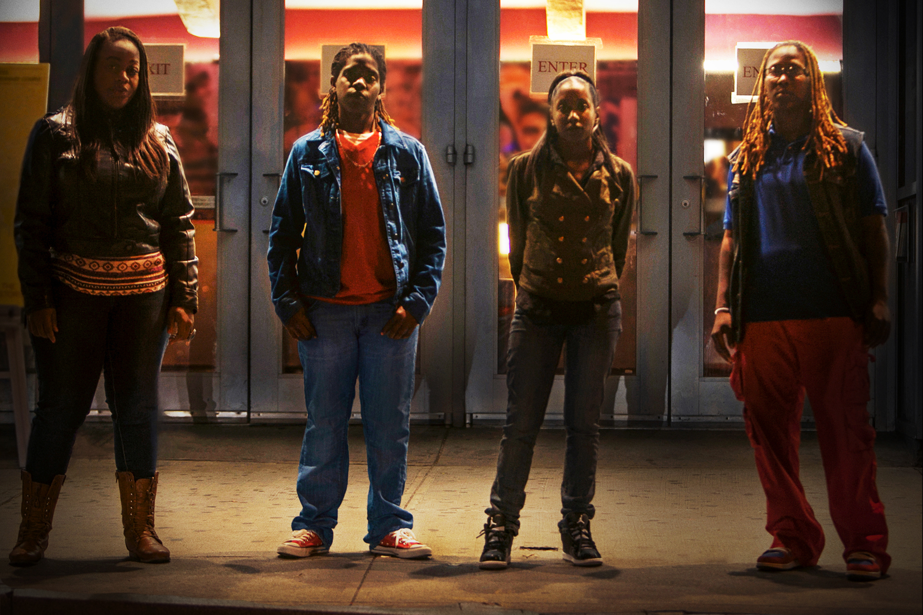 Attacked in a ‘safe haven,’ lesbians of color fight back 1 L to R: Of the seven women arrested, Venice Brown, Terrain Dandridge, Patreese Johnson and Renata Hill served jail time after refusing to plead guilty. Photo by Lyric Cabral.
