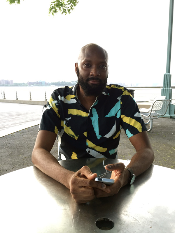 We're Still Queering the Pier 6 Patrick, 41: “I can remember coming here with a special someone, and having nice times here.” Photo by Alicia Green.