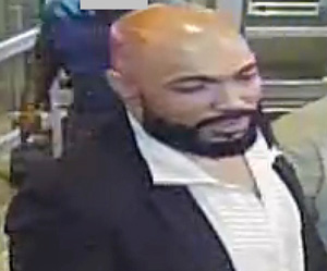 Suspect surrenders to police in vicious Dallas BBQ bashing 1 A still from a surveillance video at the Dallas BBQ released by police allegedly showing suspect Bayna-Lehkeim El-Amin entering the restaurant on May 5 before the bashing incident.