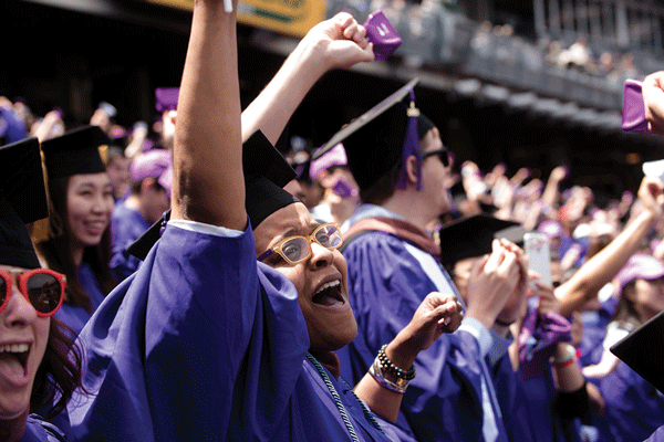 ‘Improve our democracy,’ NAACP’s Ifill urges grads 7 NYU PHOTO BUREAU: SOREL