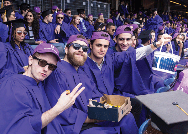 ‘Improve our democracy,’ NAACP’s Ifill urges grads 6 NYU PHOTO BUREAU: MILLER