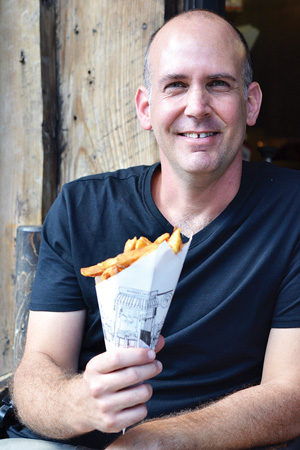 Omer Shorshi, co-owner of Pommes Frites.