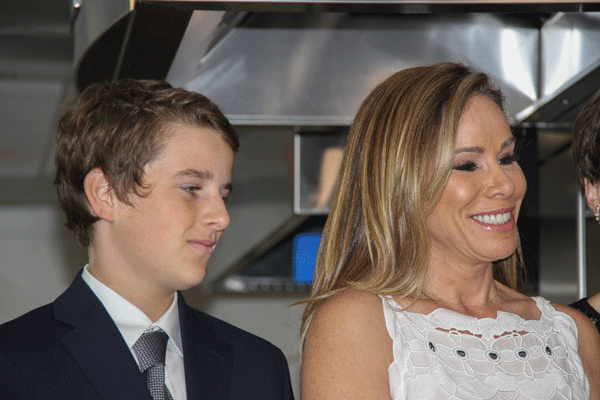 God’s Love ready to get cooking again at its new enlarged Soho building 4 Melissa Rivers, the late Joan Rivers’s daughter, with her son, Edgar Cooper Endicott, at the God’s Love ceremony. Joan Rivers was a board member of the nonprofit meals provider since the mid-1990s.