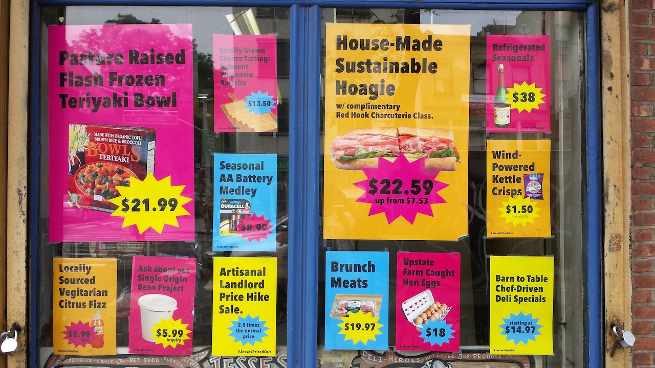 Signs of the times in Brooklyn 1 Photo by The Villager